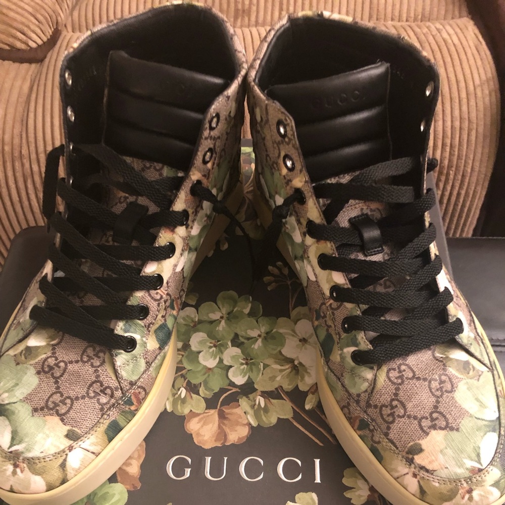 Gucci high top sneakers